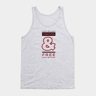 Forgiven And Free | Christian Tank Top